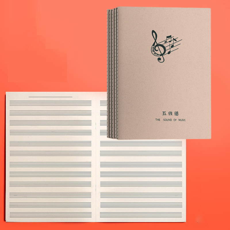 18 vellen muziek oefenboek uni - Blank Sheet Music Notebook recensie en prijs