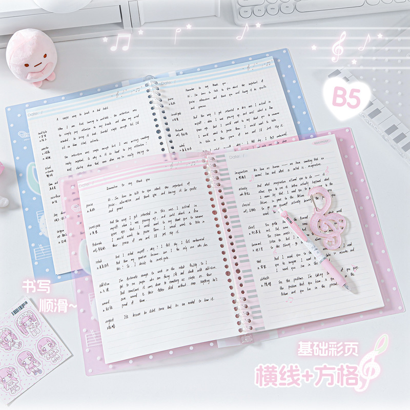 Rosyposy Melody Losbladig noti - Blank Sheet Music Notebook recensie en prijs